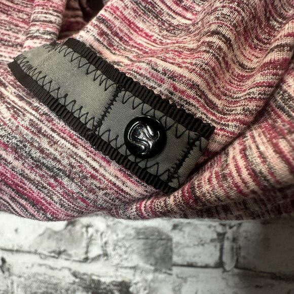 EUC Lululemon Vinyasa Scarf Rulu Customizable Snap ONE SIZE (Pink/Gray) - Picture 11 of 15